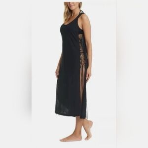 Red Carter Black Maxi Dress 100% Cotton